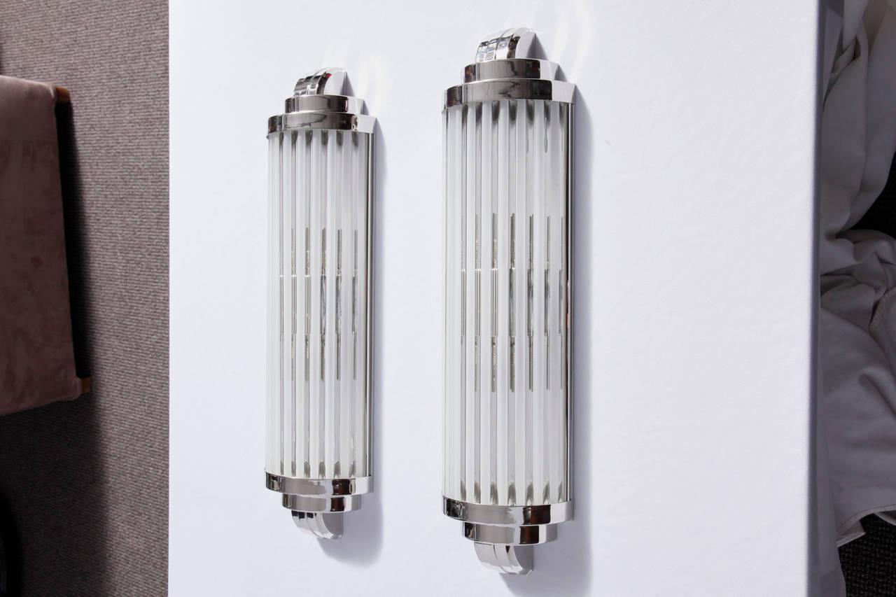Pair of Art Deco Wall Lamps In Excellent Condition For Sale In Zaventem, Belgium