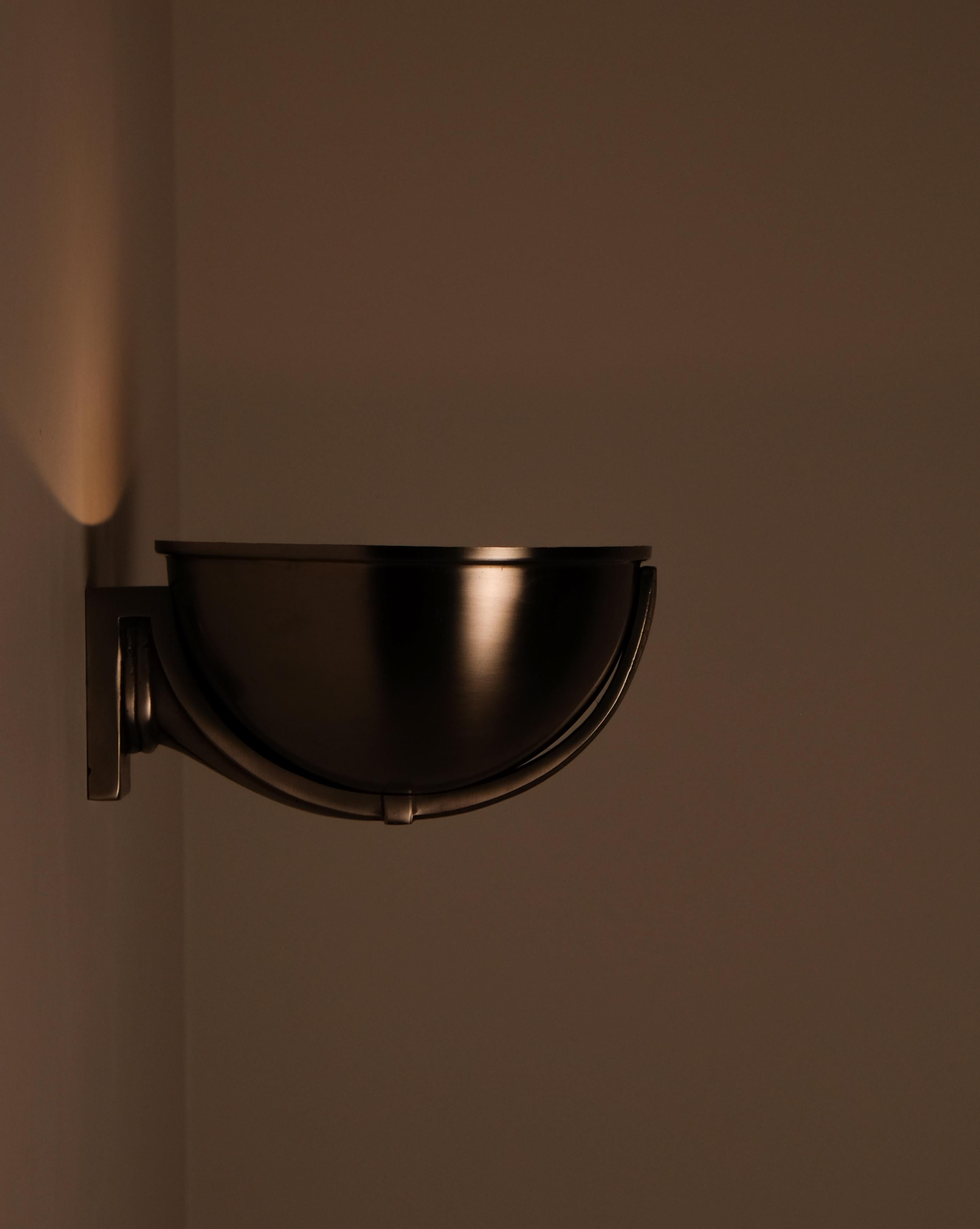 Pair of Art Deco Wall Lamps, Sweden, 1920s In Good Condition For Sale In Stockholm, SE