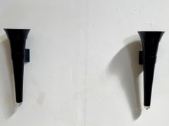 Pair of Art Deco wall lights, 1970s