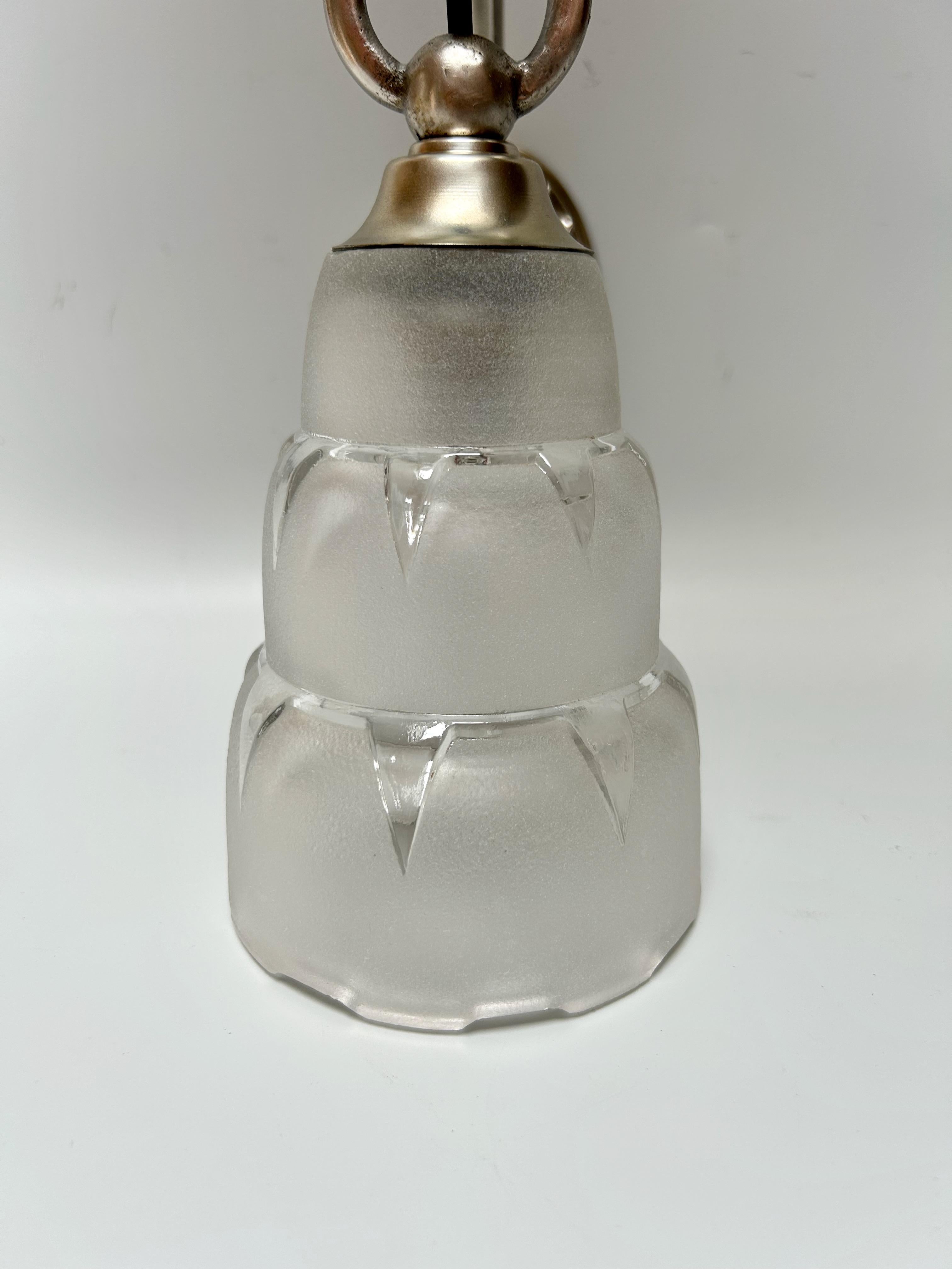 Paire d'appliques Wall&Deco circa 1940 en vente 3