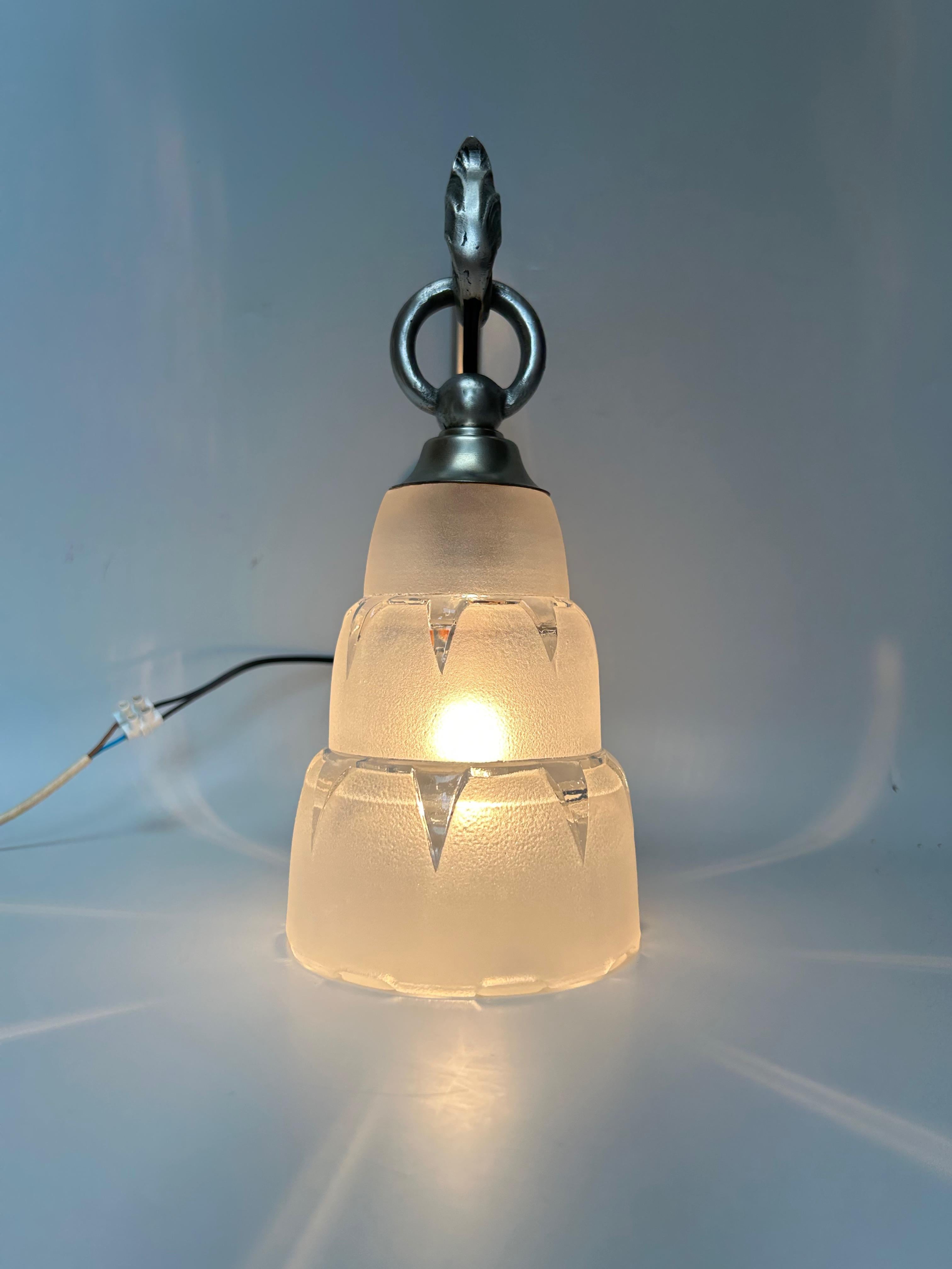 Paire d'appliques Wall&Deco circa 1940 en vente 6