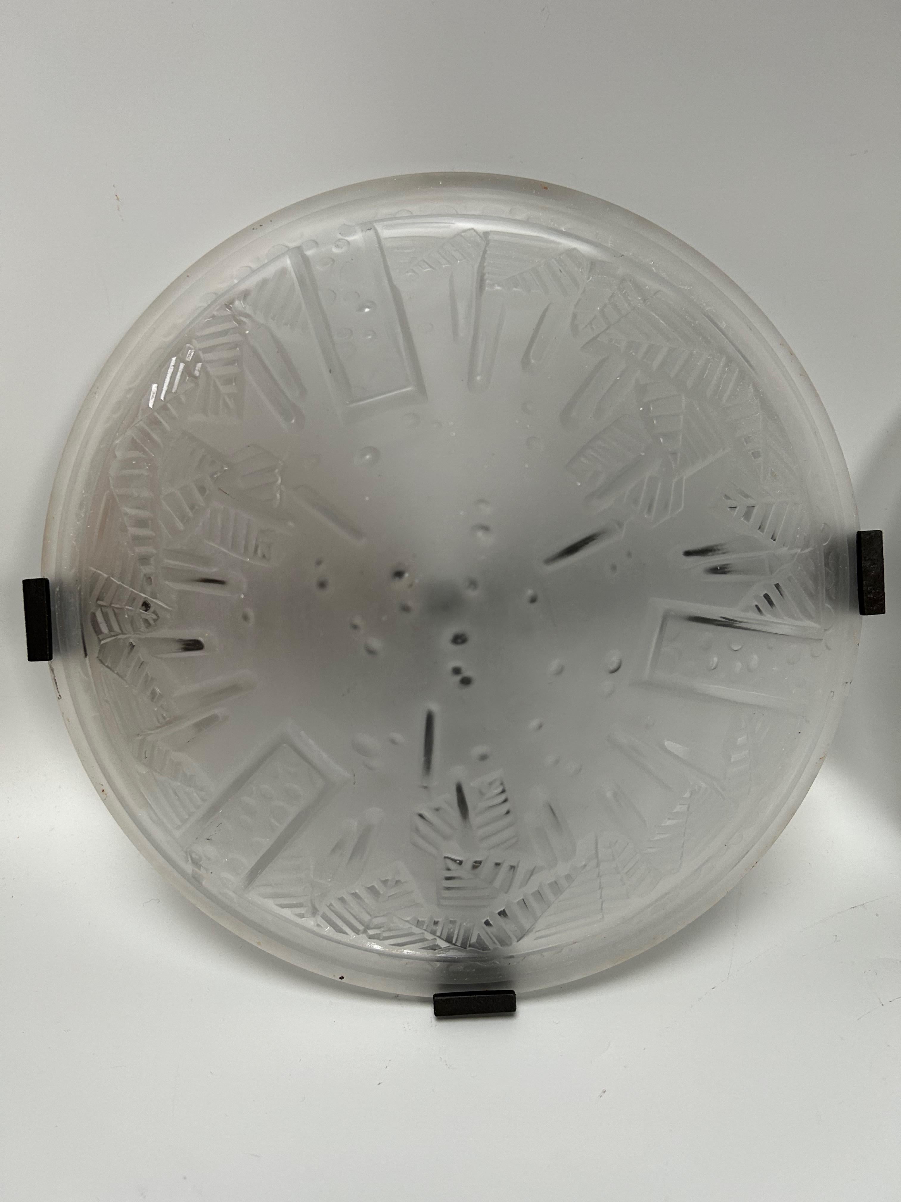 Pareja de apliques Art Déco de Muller Frères en venta 3