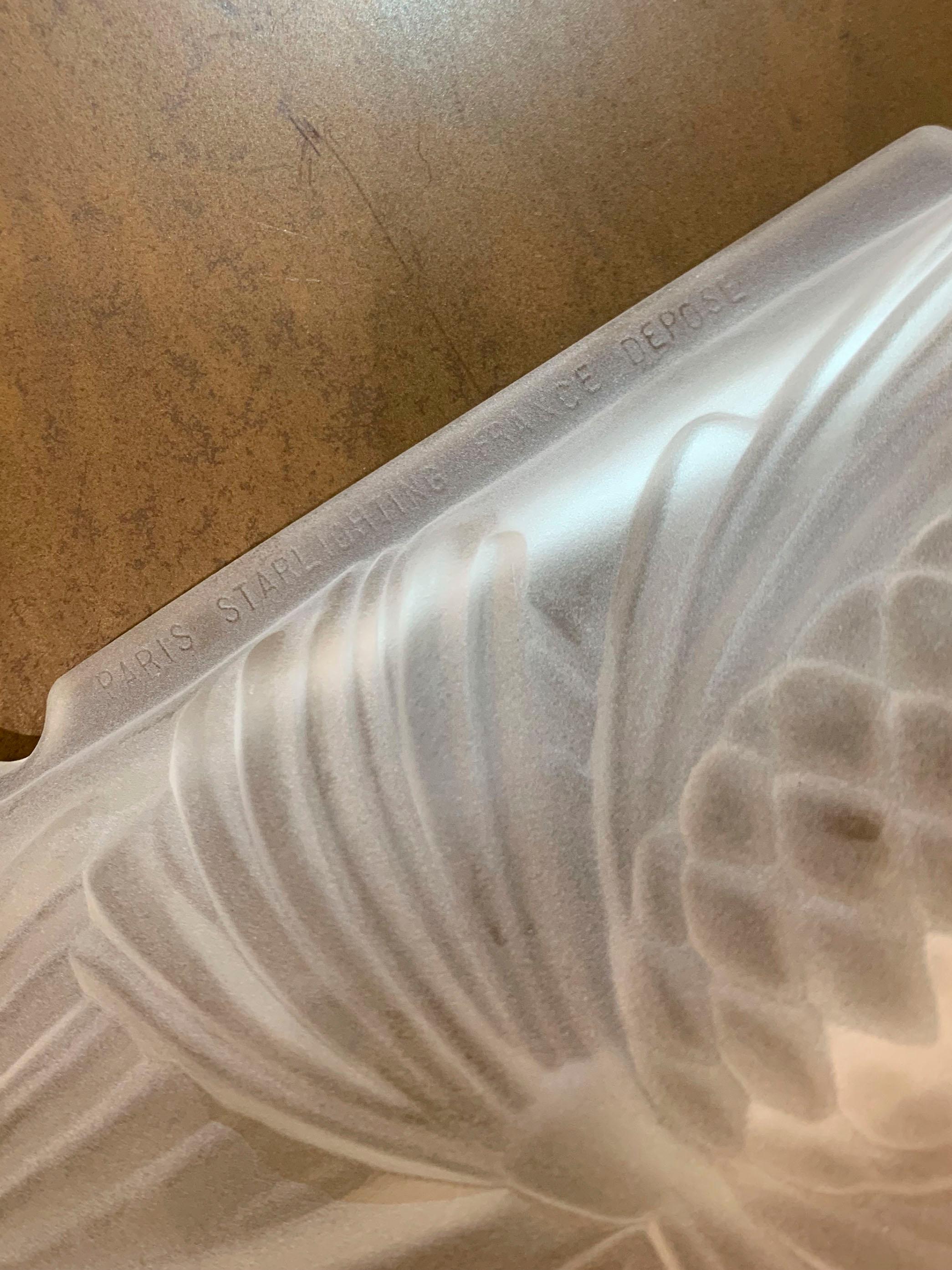 Coppia di lampade da parete Art Déco - Sabino - firmate 
