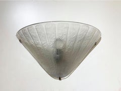 Paire d'appliques murales Art déco signées Daum Nancy France