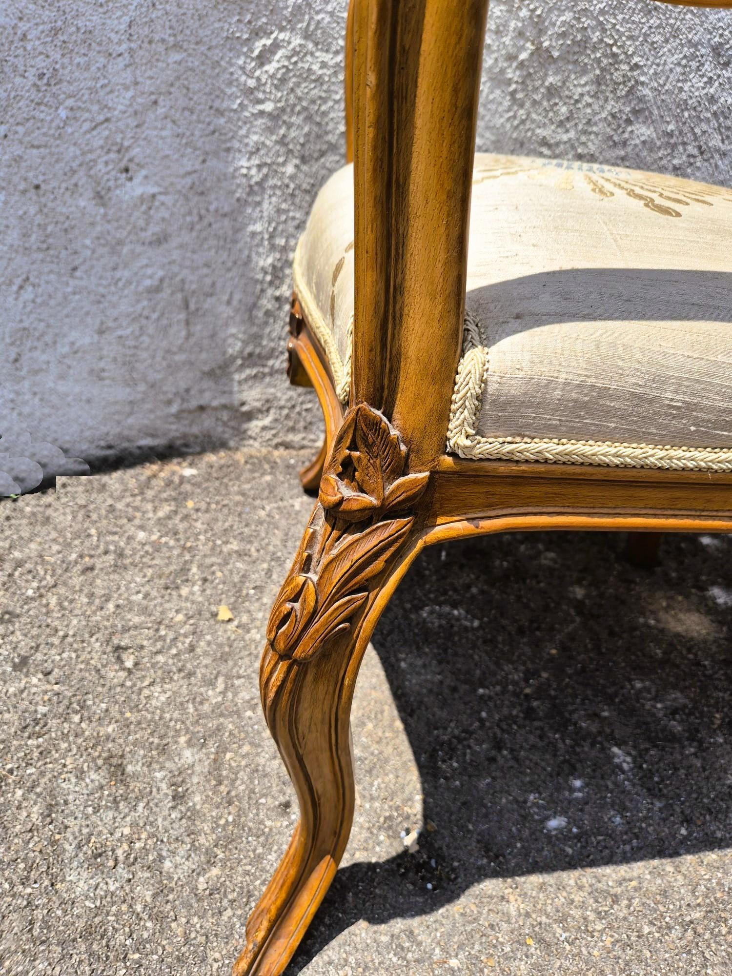 Pareja De Sillones Art Nouveau, Principios Siglo XX Europeo en venta