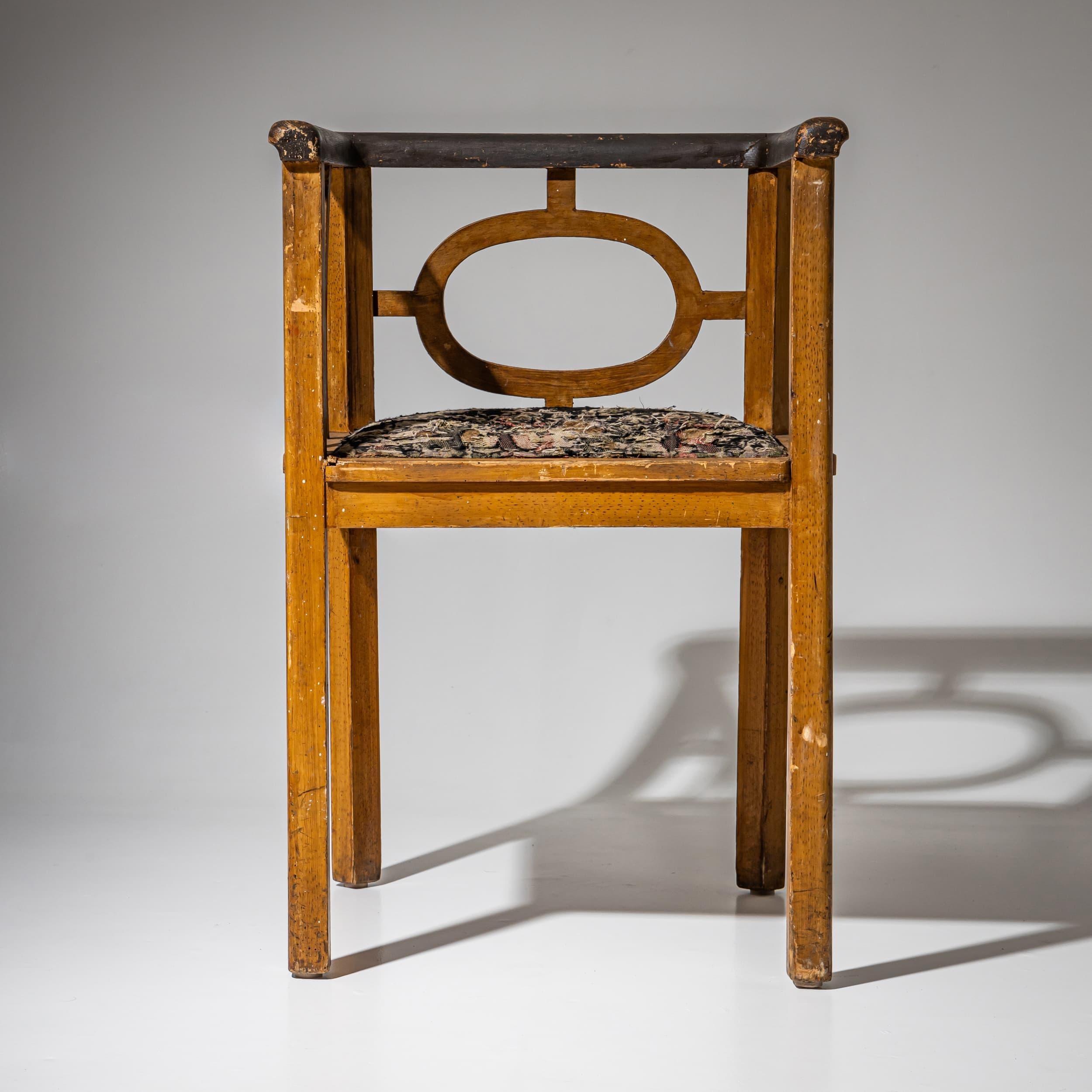 Paar Jugendstil-Sessel, frühes 20. Jahrhundert (Holz) im Angebot
