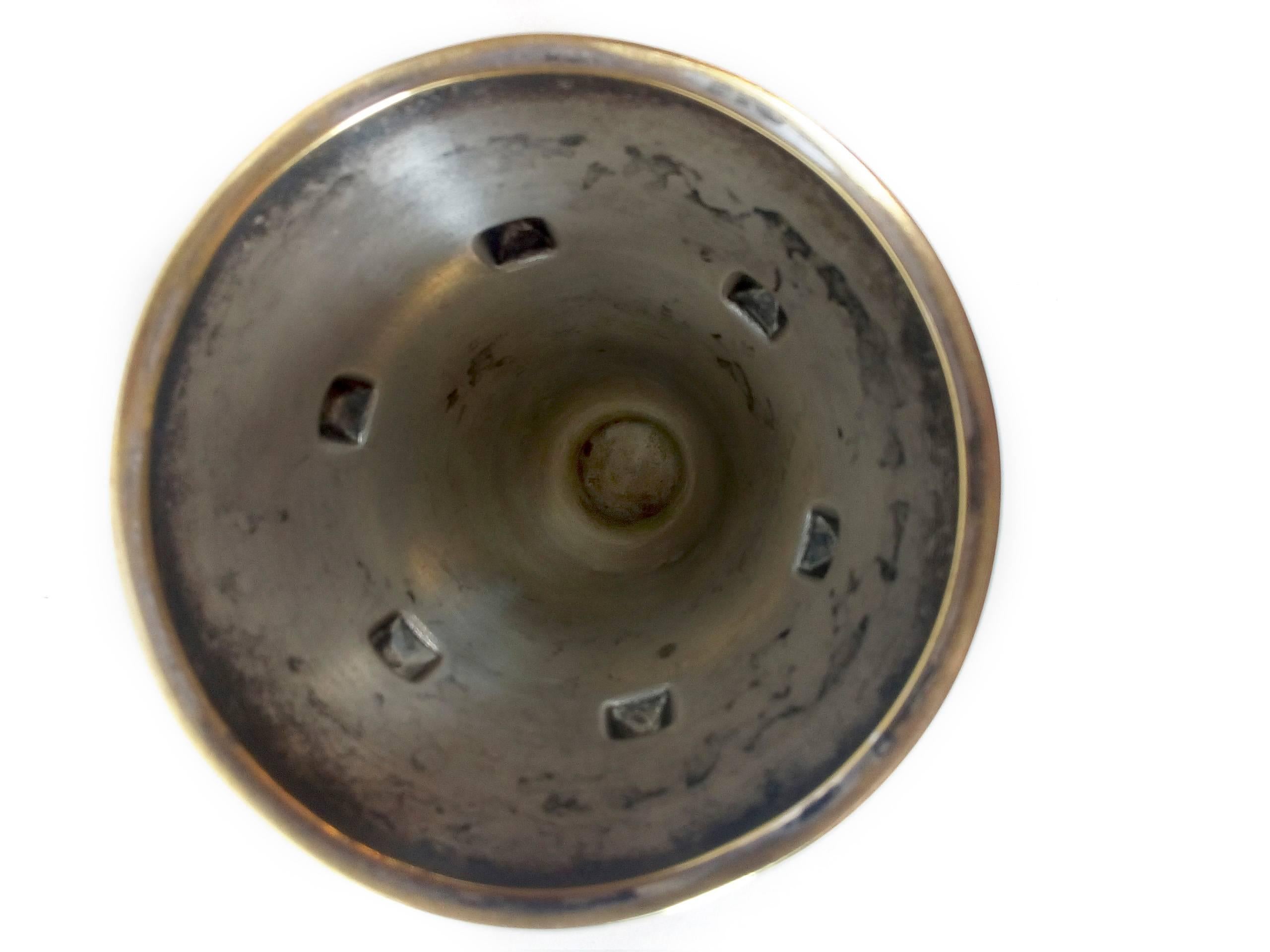 Effet bronze Paire de gobelets Art nouveau par Albin Muller
