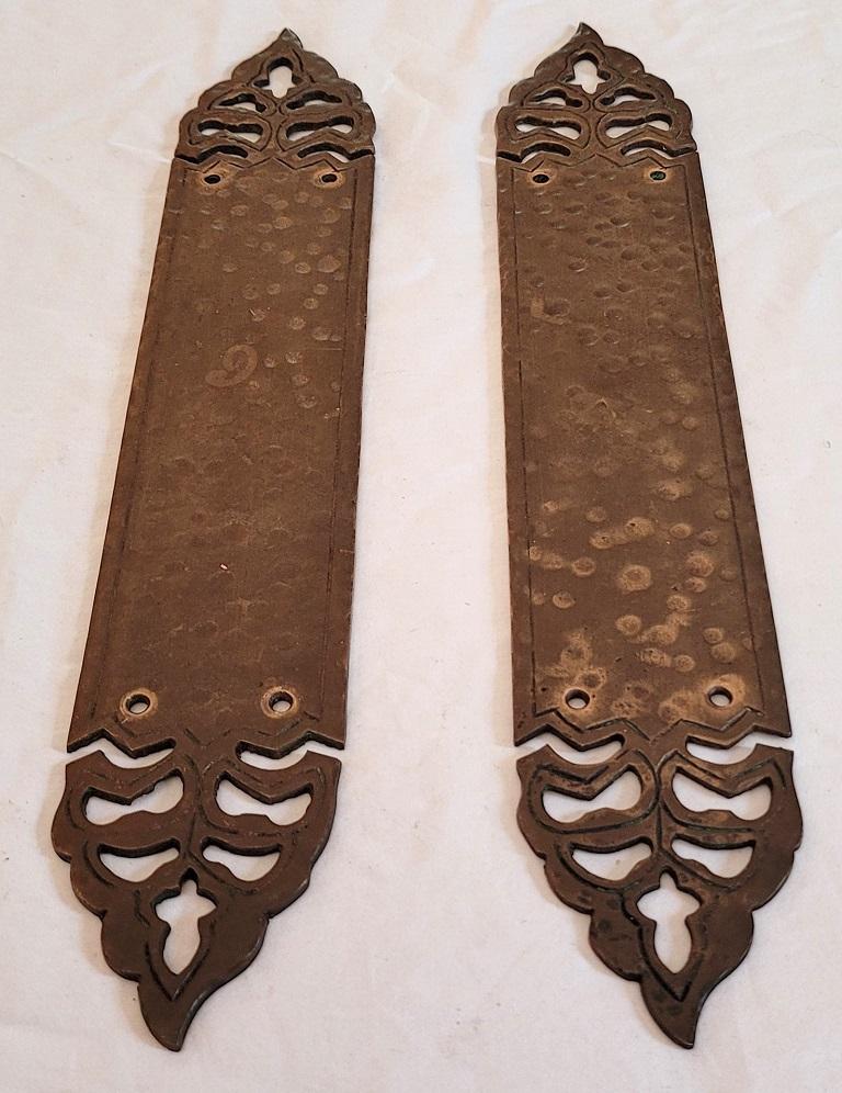 decorative door push plates