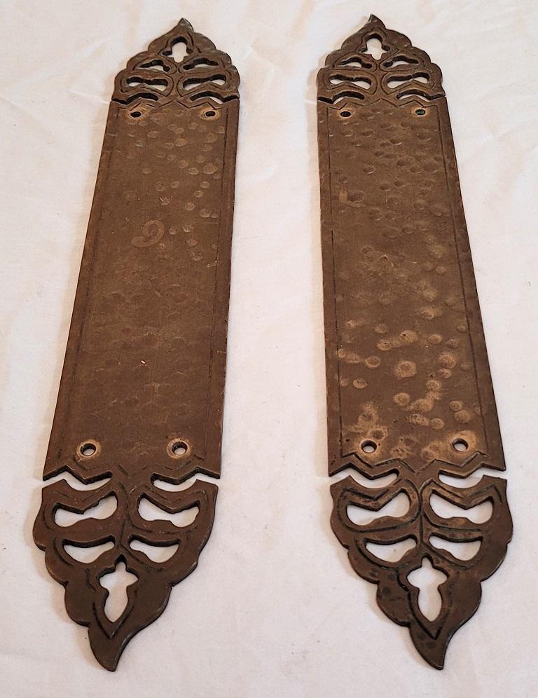 victorian door finger plates