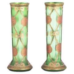 Ein Paar Jugendstil-Vasen von Legras – Jahr 1900