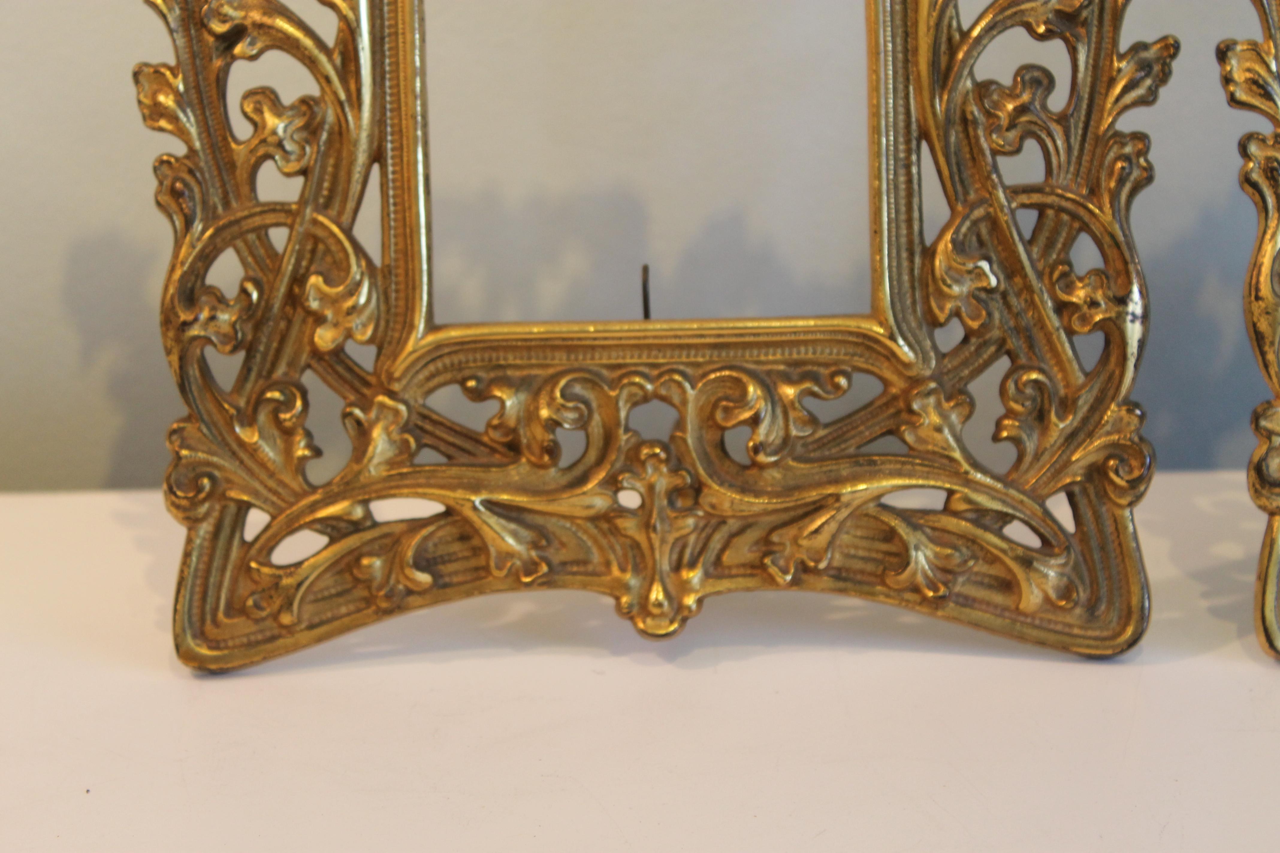 art nouveau photo frames