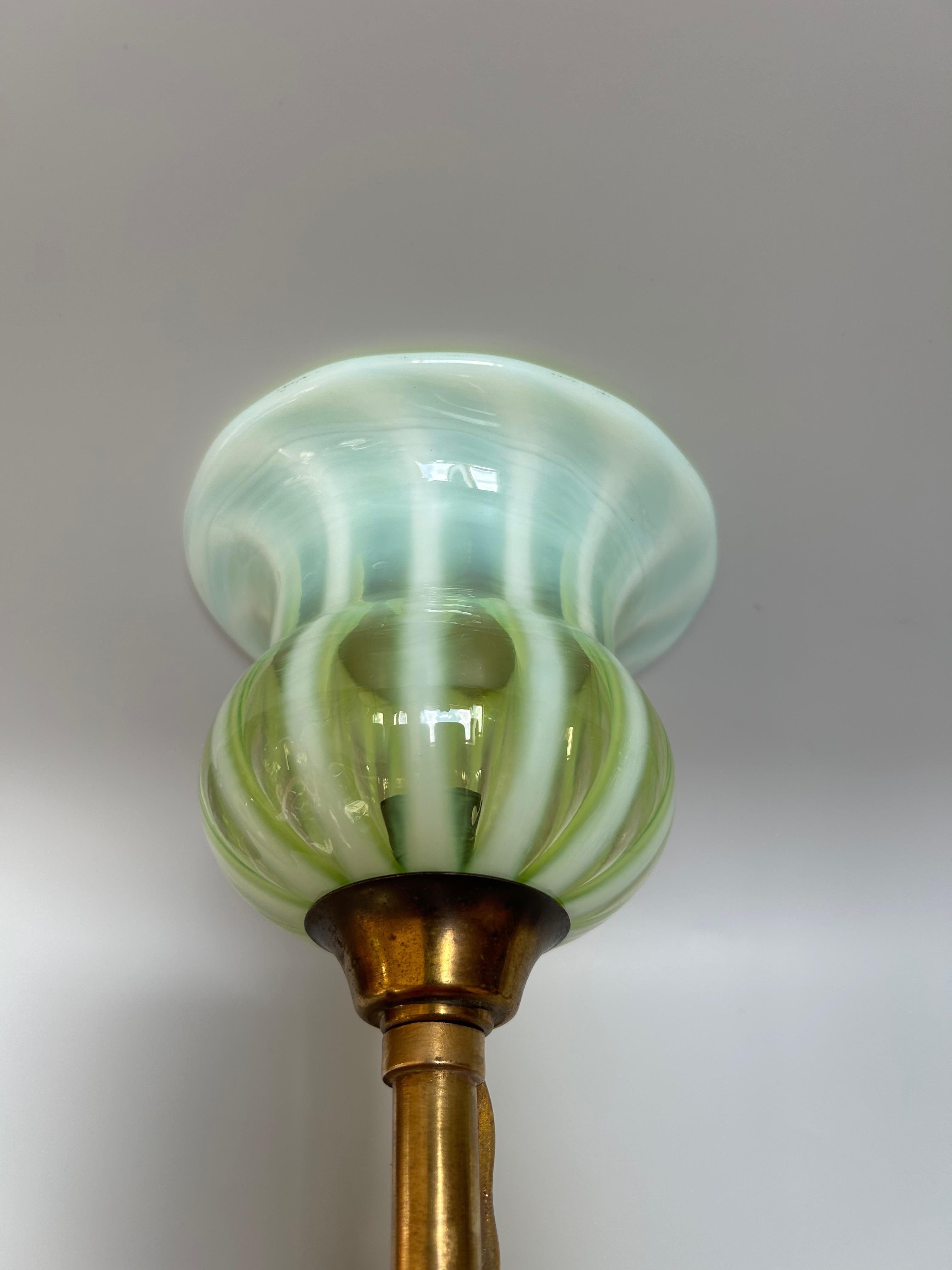 Paire d'appliques Art Nouveau dans le goût de WAS Benson en vente 2