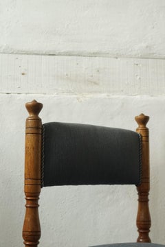 Pair of Art Nouveau Side Chairs by Thorvald Bindesbøll, Denmark, C. 1890