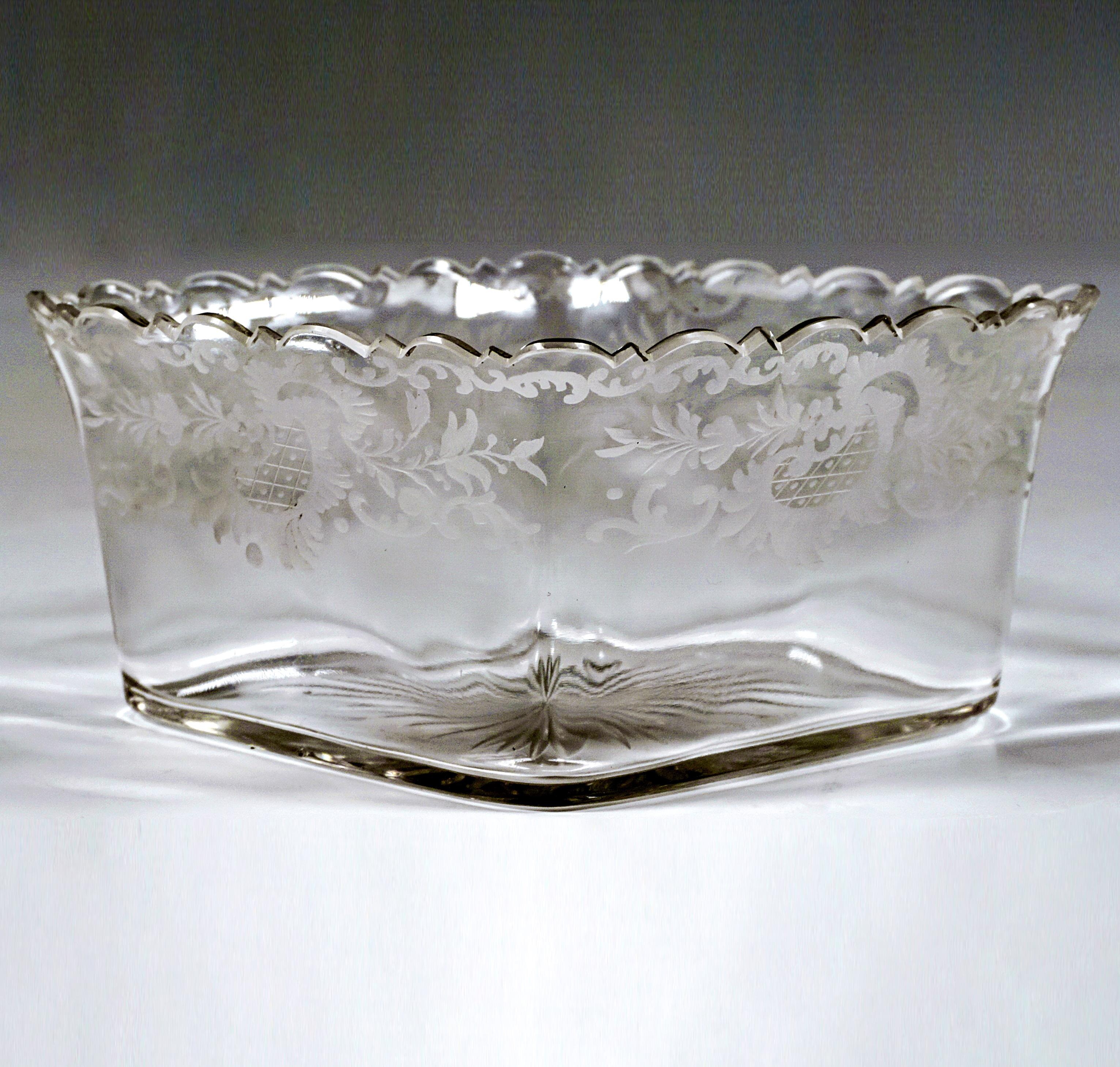Pareja de cuencos de confitería de plata Art Nouveau, Wilhelm Binder, Alemania, c 1900 en venta 1
