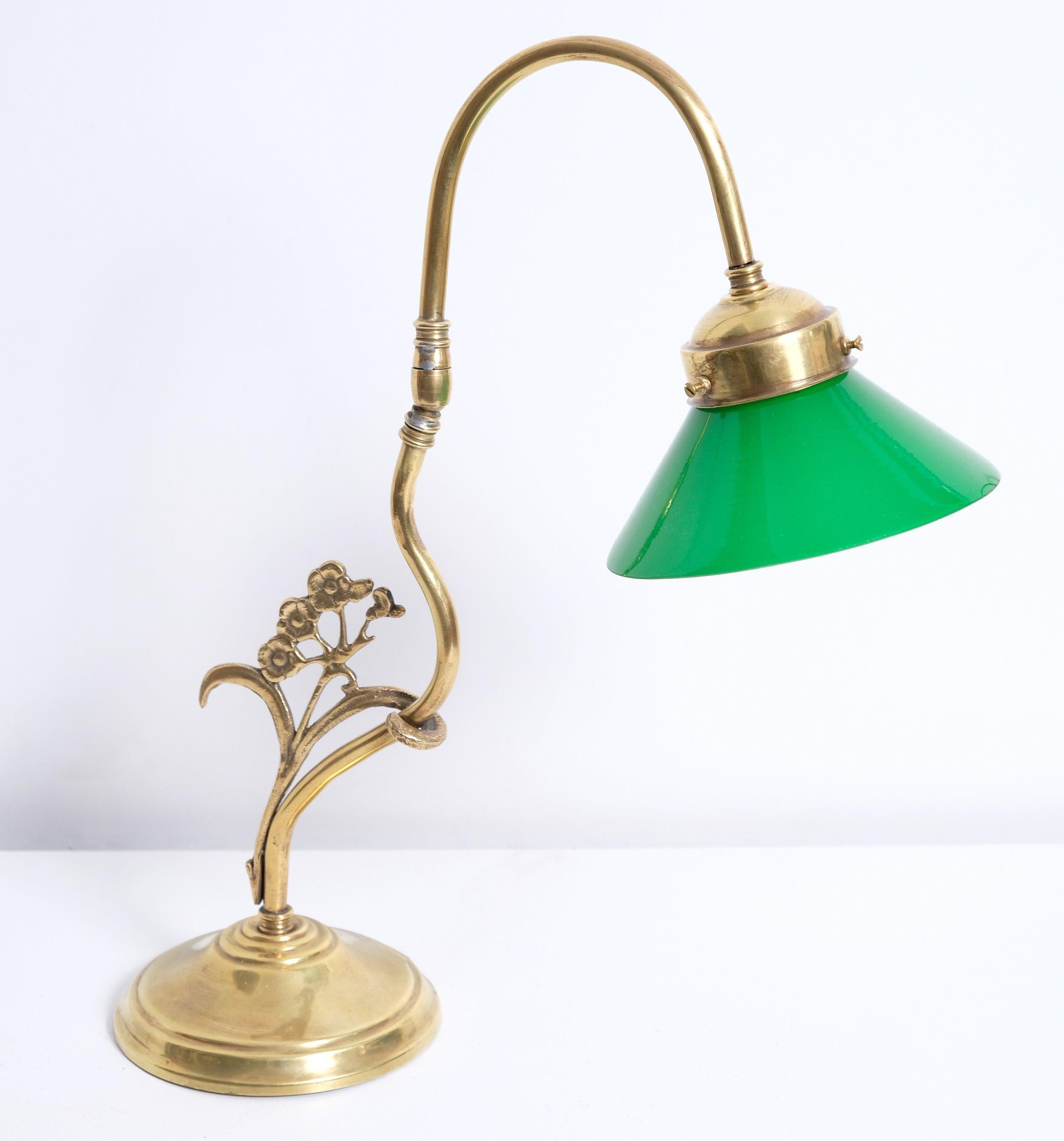 Milieu du XXe siècle Paire de lampes de table Art Nouveau, années 1940, Italie en vente