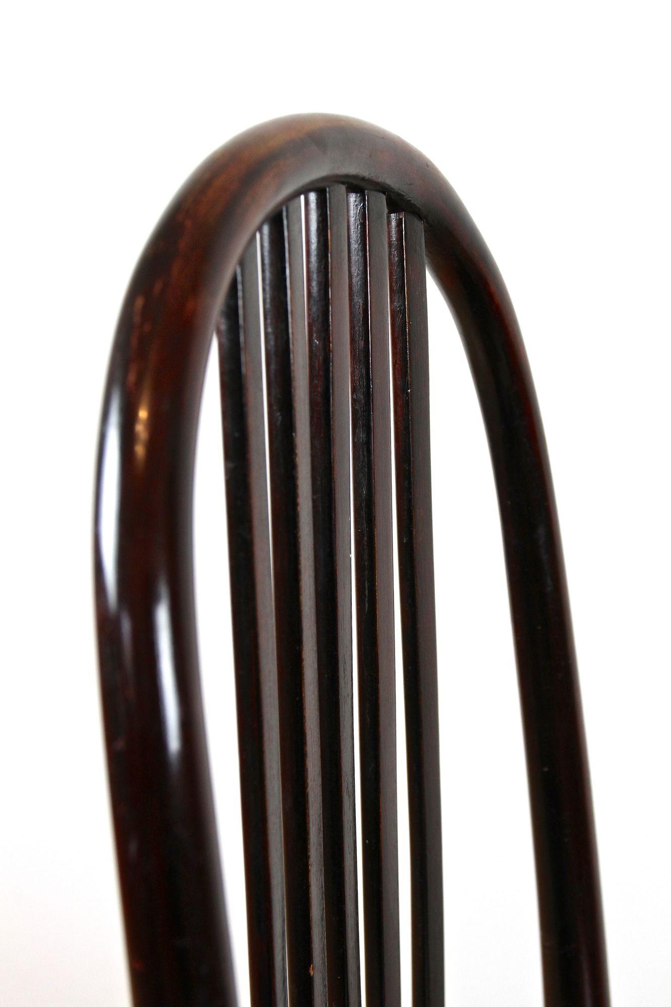 Paire de chaises Thonet Art Nouveau de Josef Hoffmann, 1ère édition ! - CZ vers 1906 en vente 5