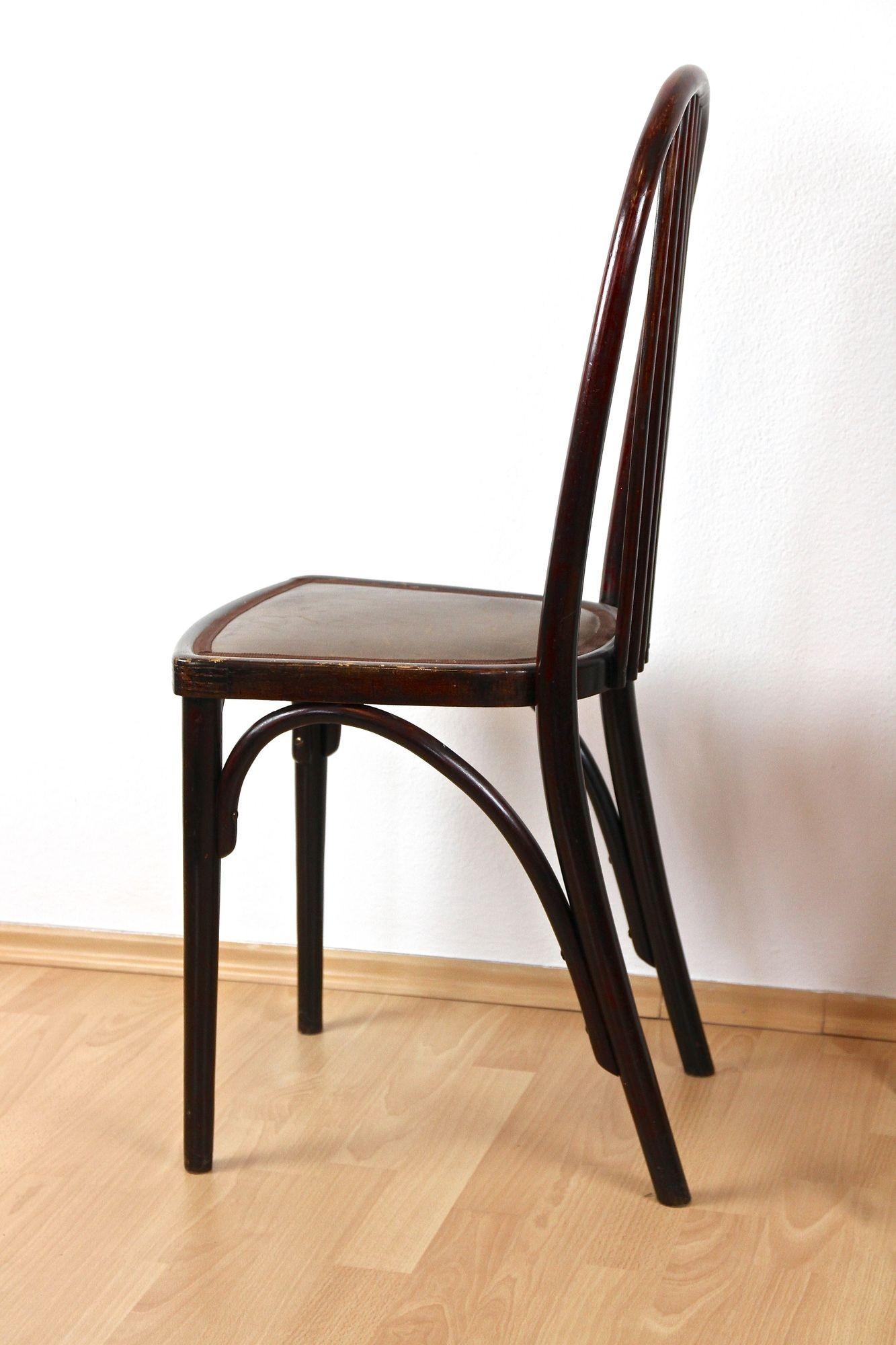 20th Century Pair Of Art Nouveau Thonet Chairs by Josef Hoffmann, 1st edition! - CZ ca. 1906 For Sale