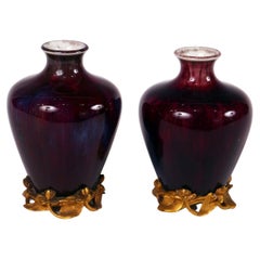 Antique Pair of "Art Nouveau" Vases by Sèvres, France, 1902