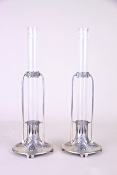 Pair of Art Nouveau Vases by WMF, Germany, circa 1905