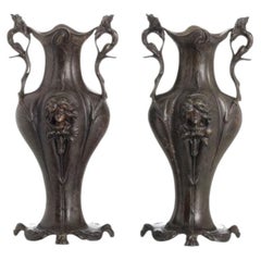 Ein Paar Jugendstil-Vasen