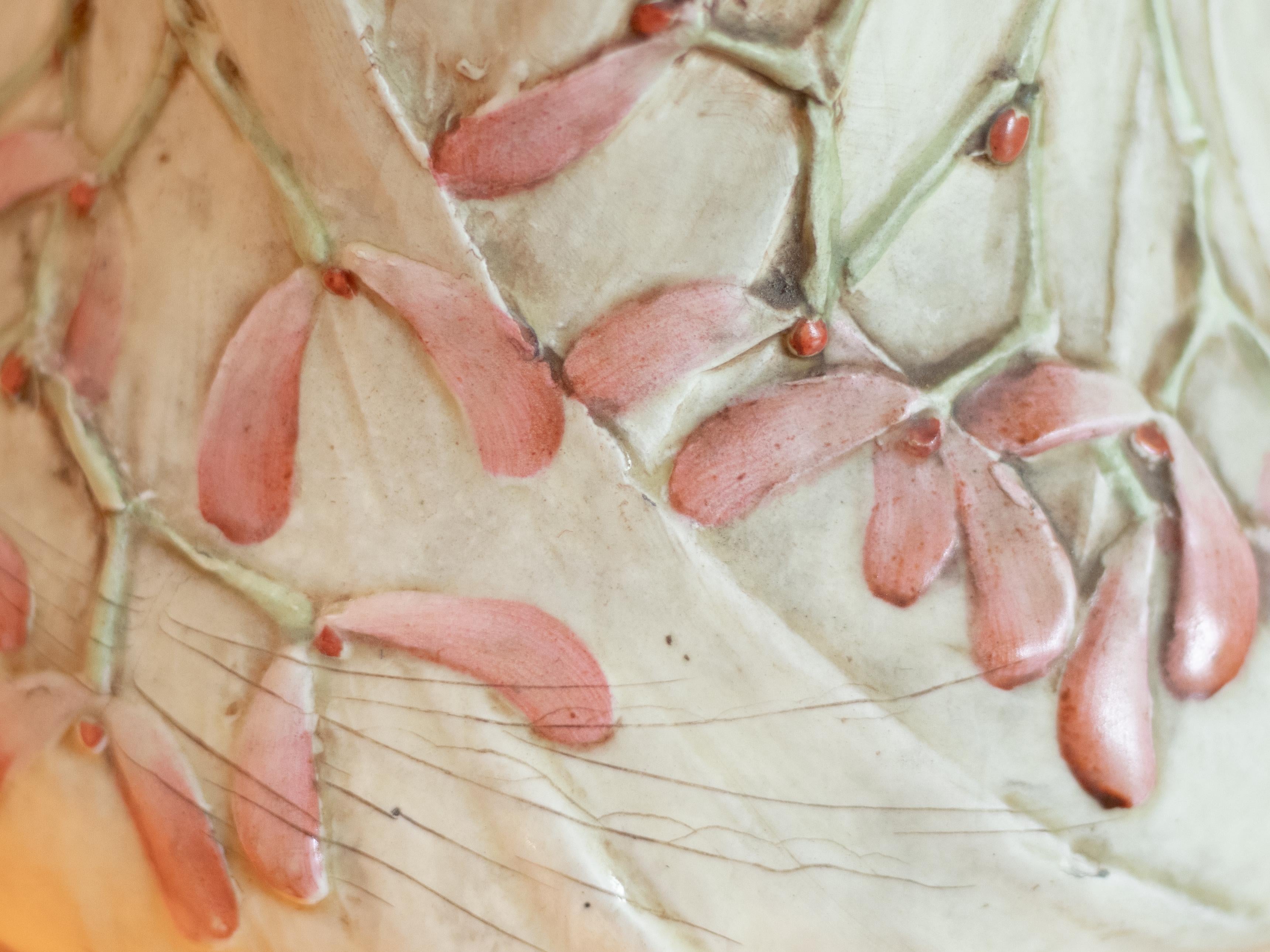 19th Century Pair of Art Nouveau Vases, Goldscheider & Liezen, 1900s For Sale