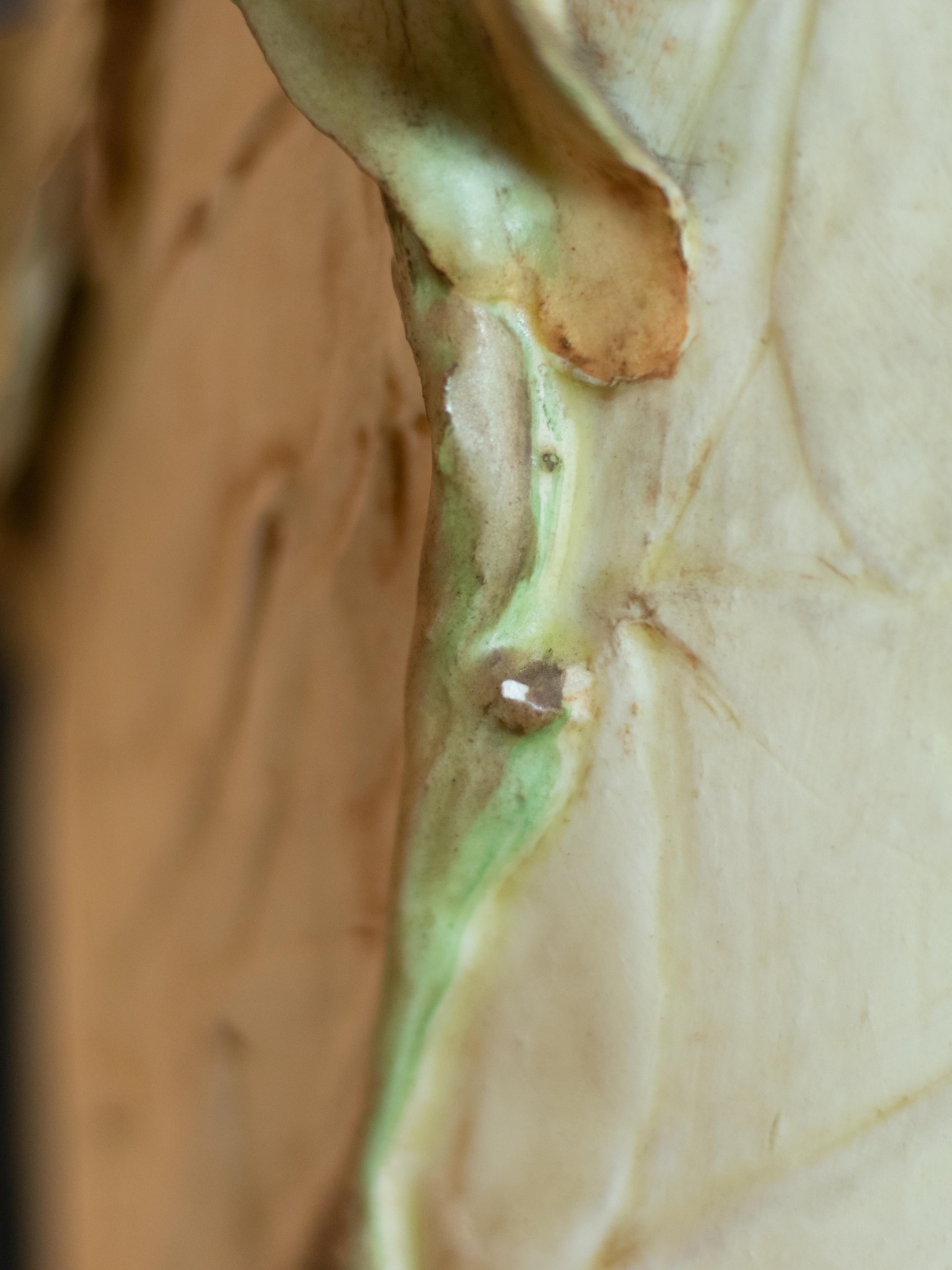 Terracotta Pair of Art Nouveau Vases, Goldscheider & Liezen, 1900s For Sale