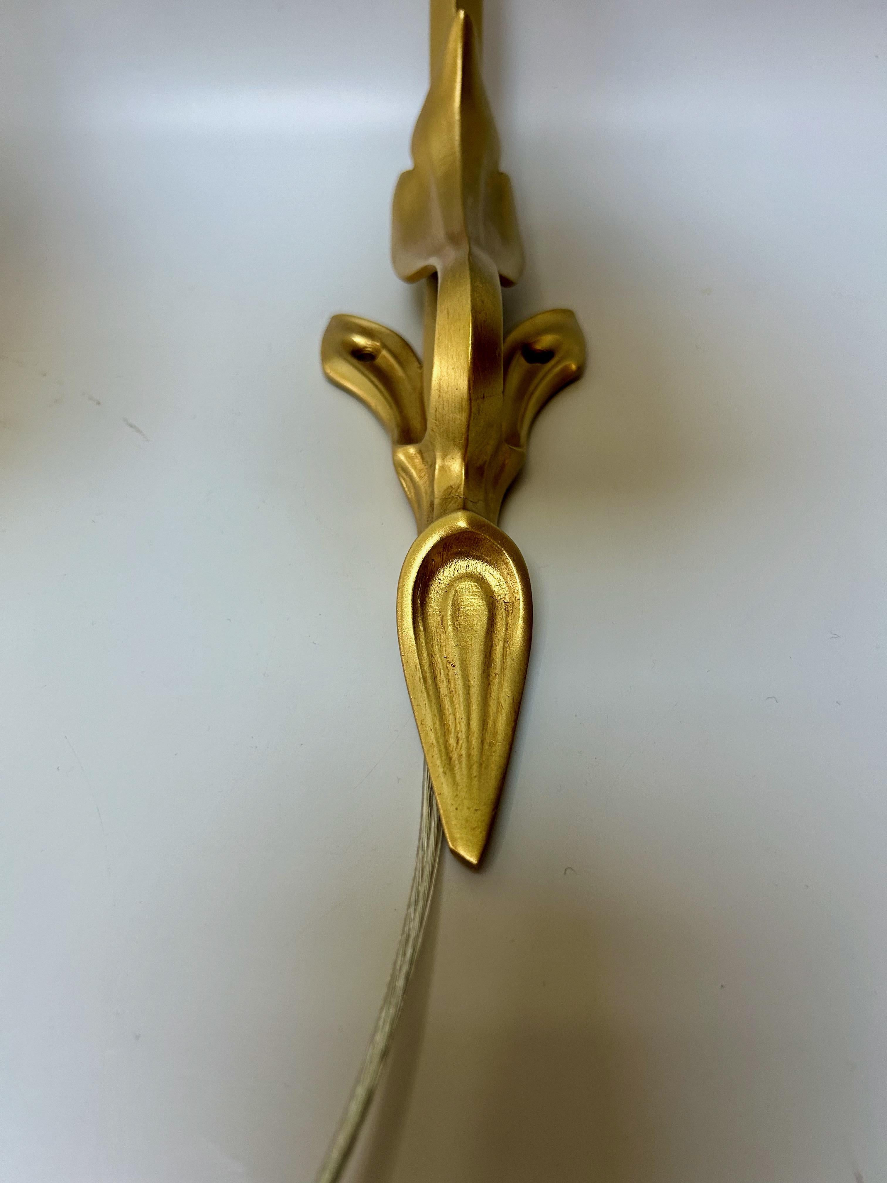 Art Nouveau Coppia di lampade da parete in stile liberty in vendita