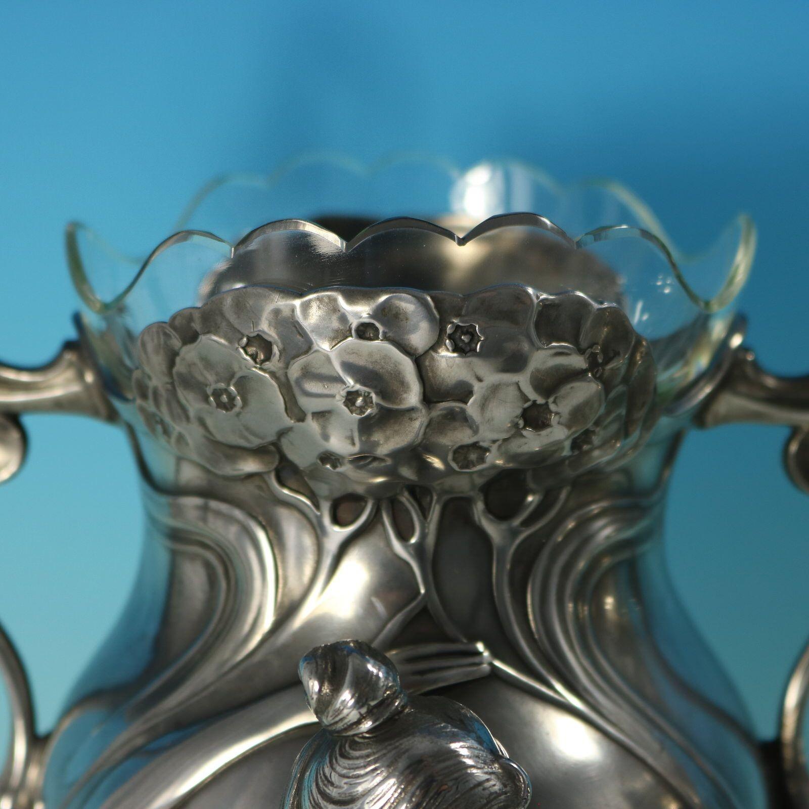 Coppia di vasi da fanciulla in stile Art Nouveau WMF in vendita 5