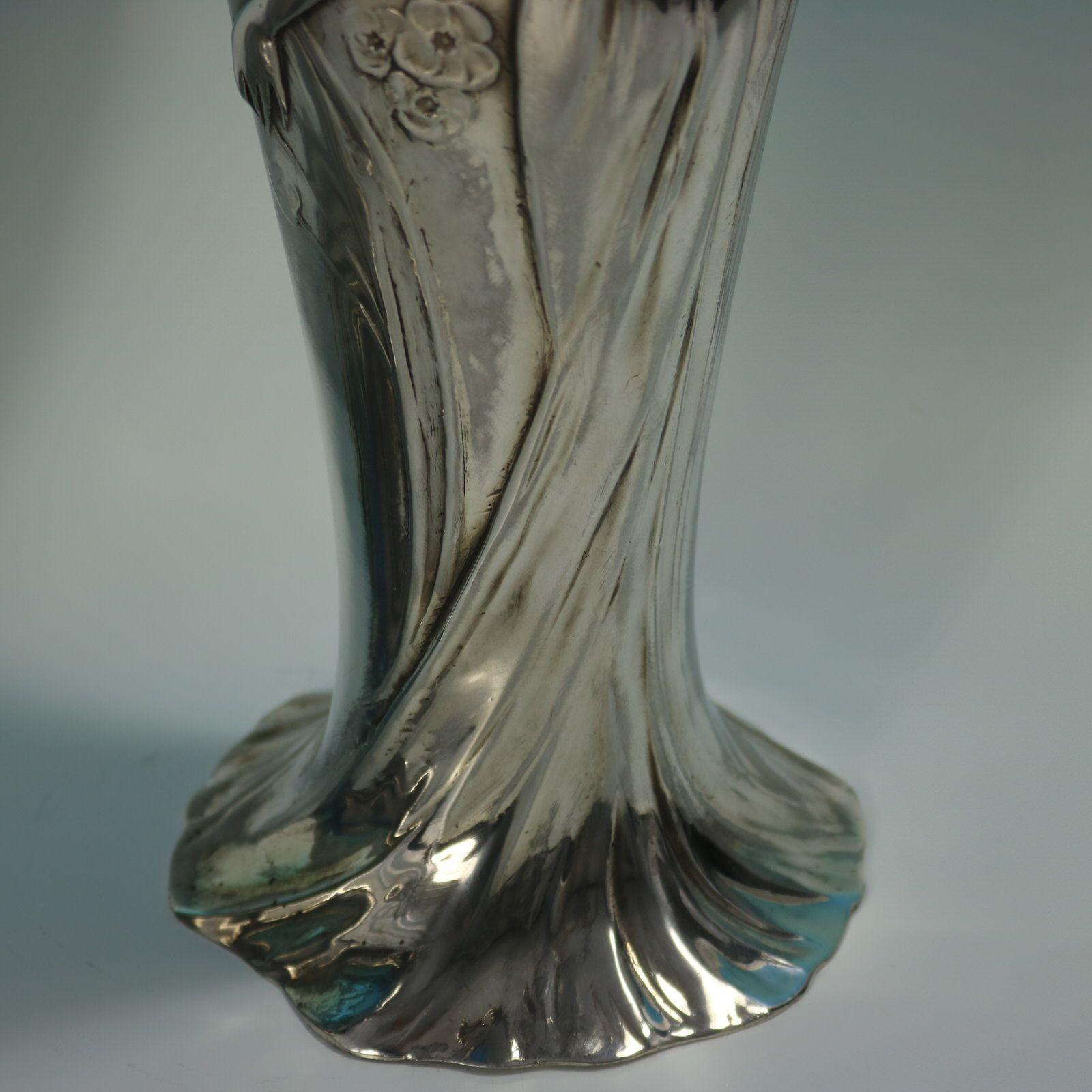 Coppia di vasi da fanciulla in stile Art Nouveau WMF in vendita 4