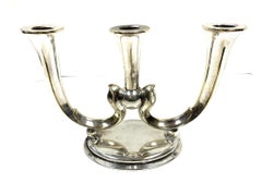 Pair Of Art Nouveau WMF Württembergische Metallwarenfabrik Candleholders