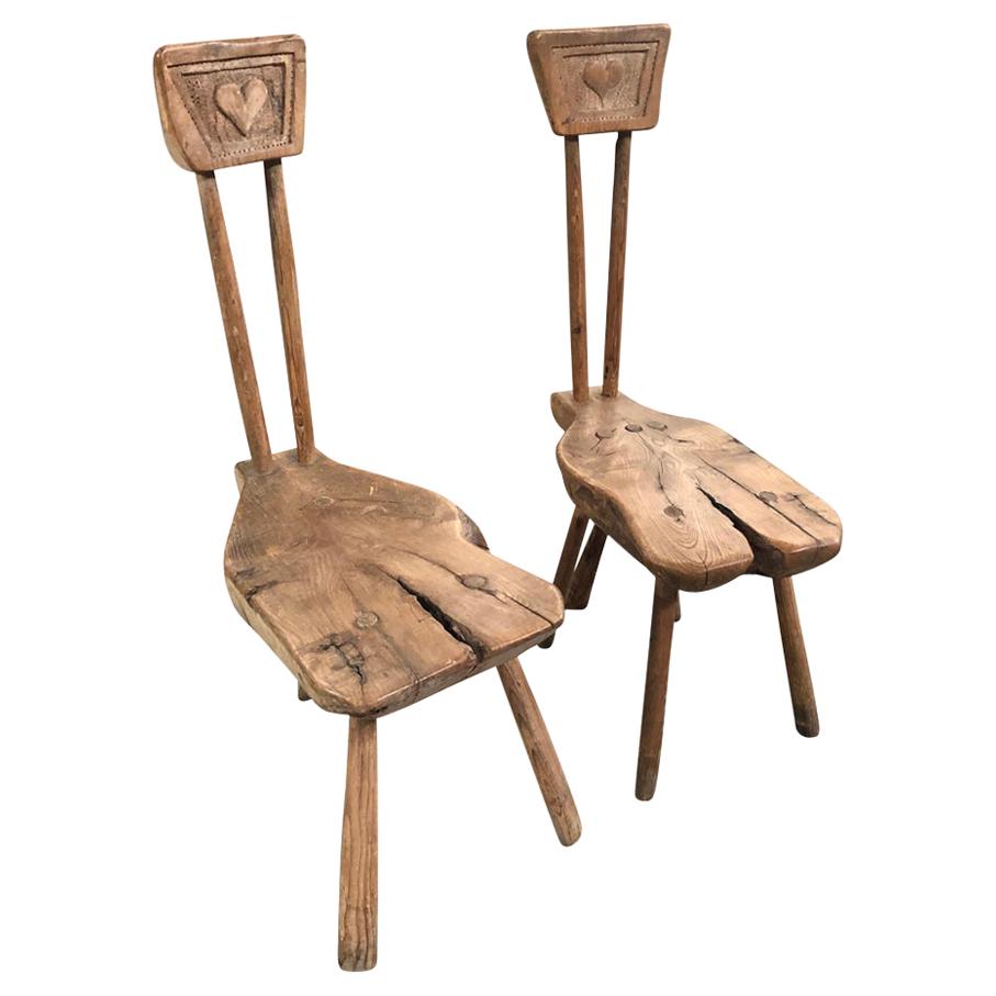 Pair of Arte Populaire Side Chairs