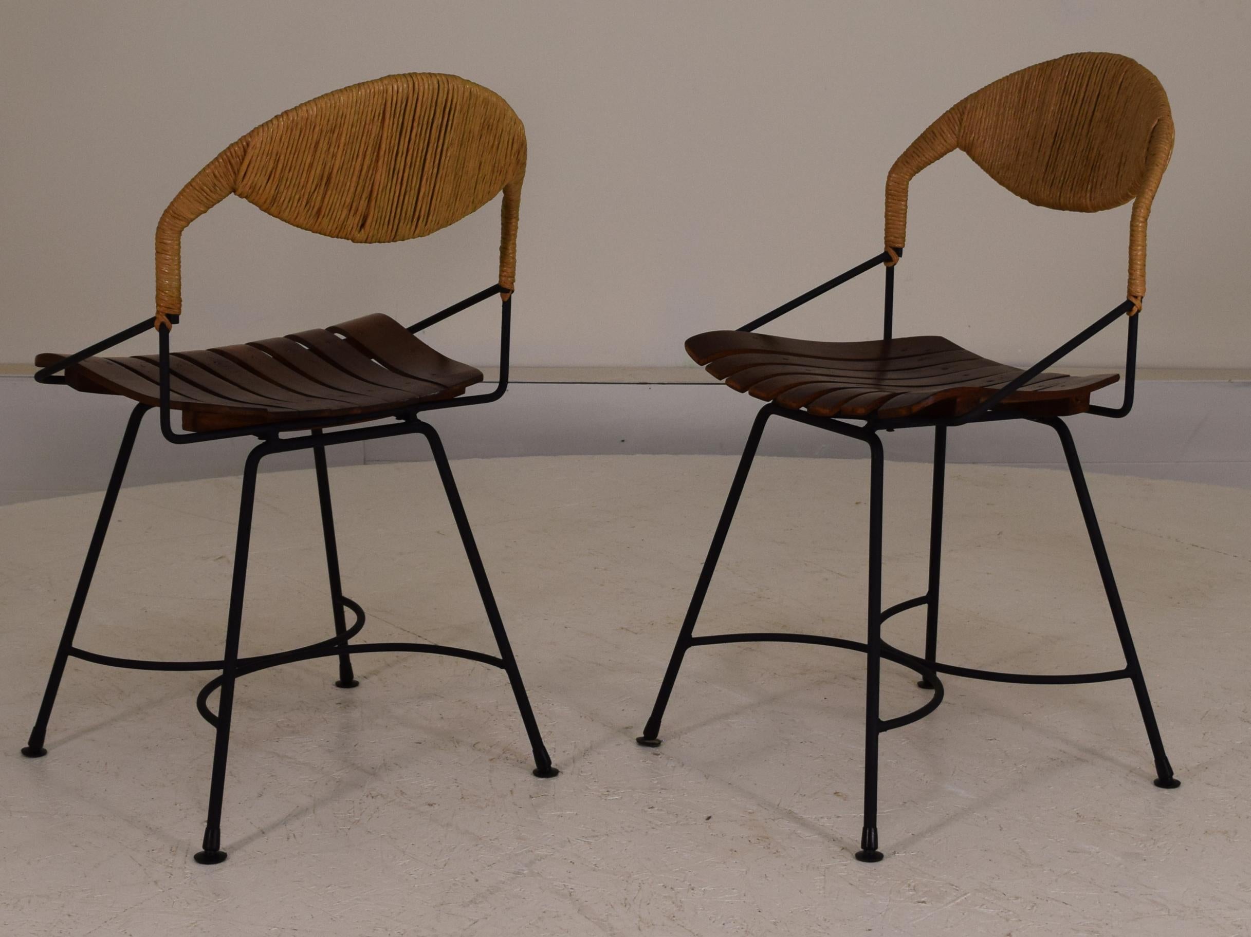 American Pair of Arthur Umanoff Chairs
