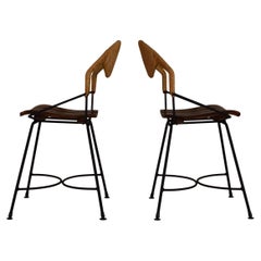 Ein Paar Arthur Umanoff-Stühle