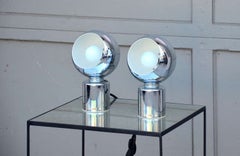 Pair of Articulated Globe Spotlights by Reggiani Lampadari