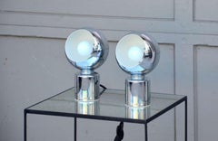 Pair of Articulated Globe Spotlights by Reggiani Lampadari