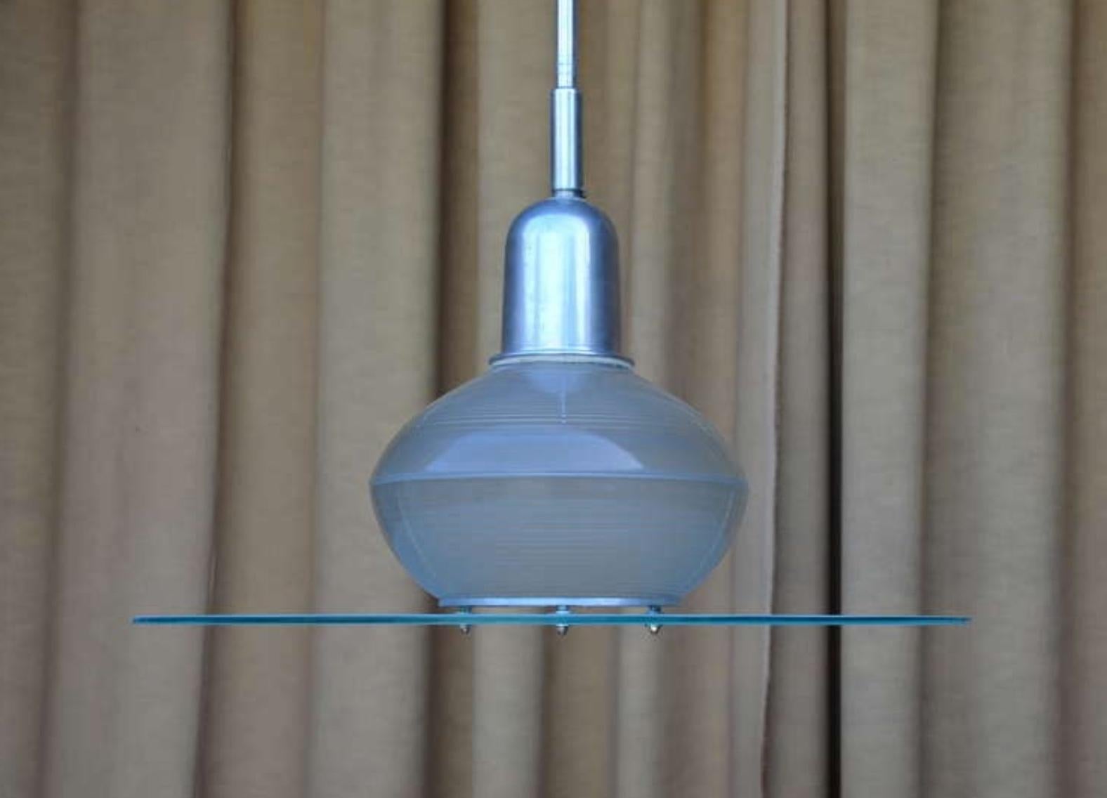 Acier Paire de lampadaires à globe articulé de Reggiani Lampadari en vente