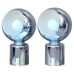 Retro Pair of Articulated Globe Spotlights by Reggiani Lampadari