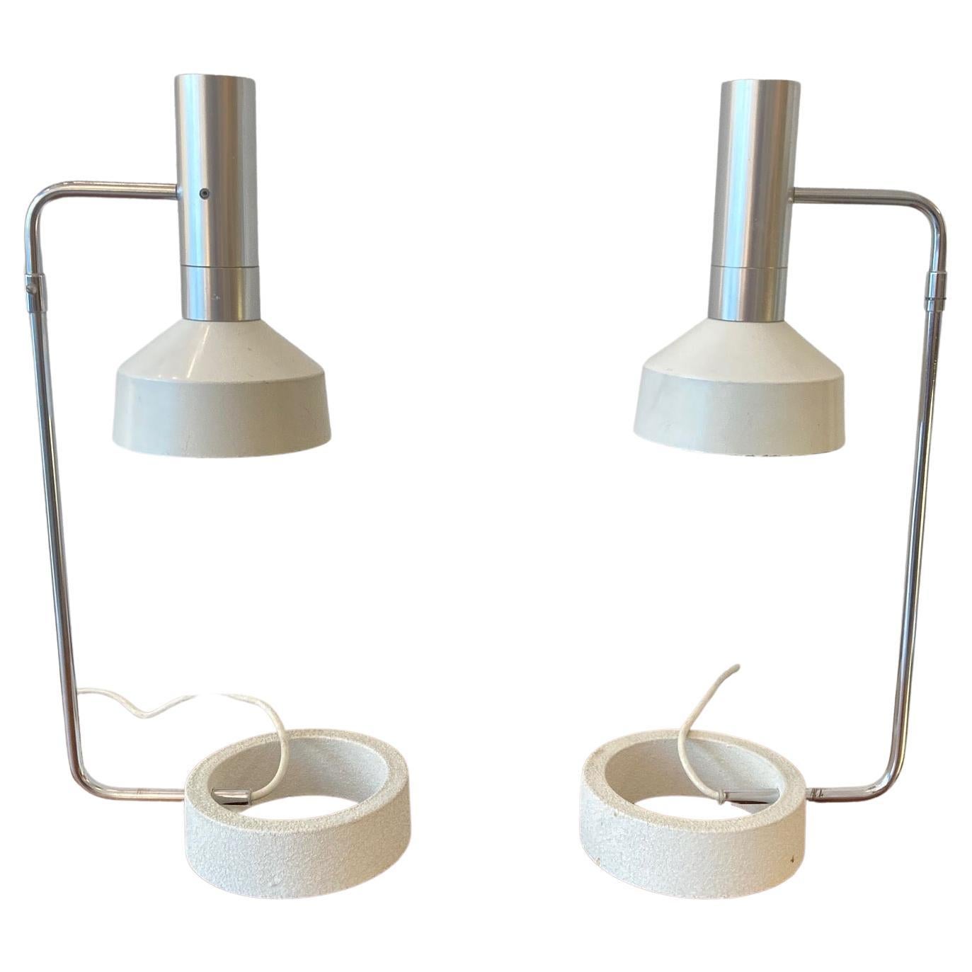 Pair of Articulated Minilux Table Lamp by Baltensweiler AG, Switzerland ca. 1960