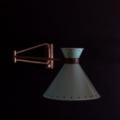 Pair of Articulated Wall Lights , France 1950's