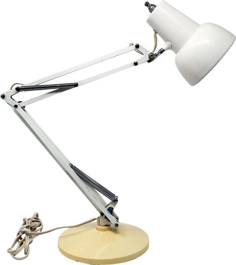 Pair of Articulating Luxo Desk Lamps at 1stDibs