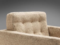 Pair of Artifort '905' Lounge Chairs in Metal and Wool