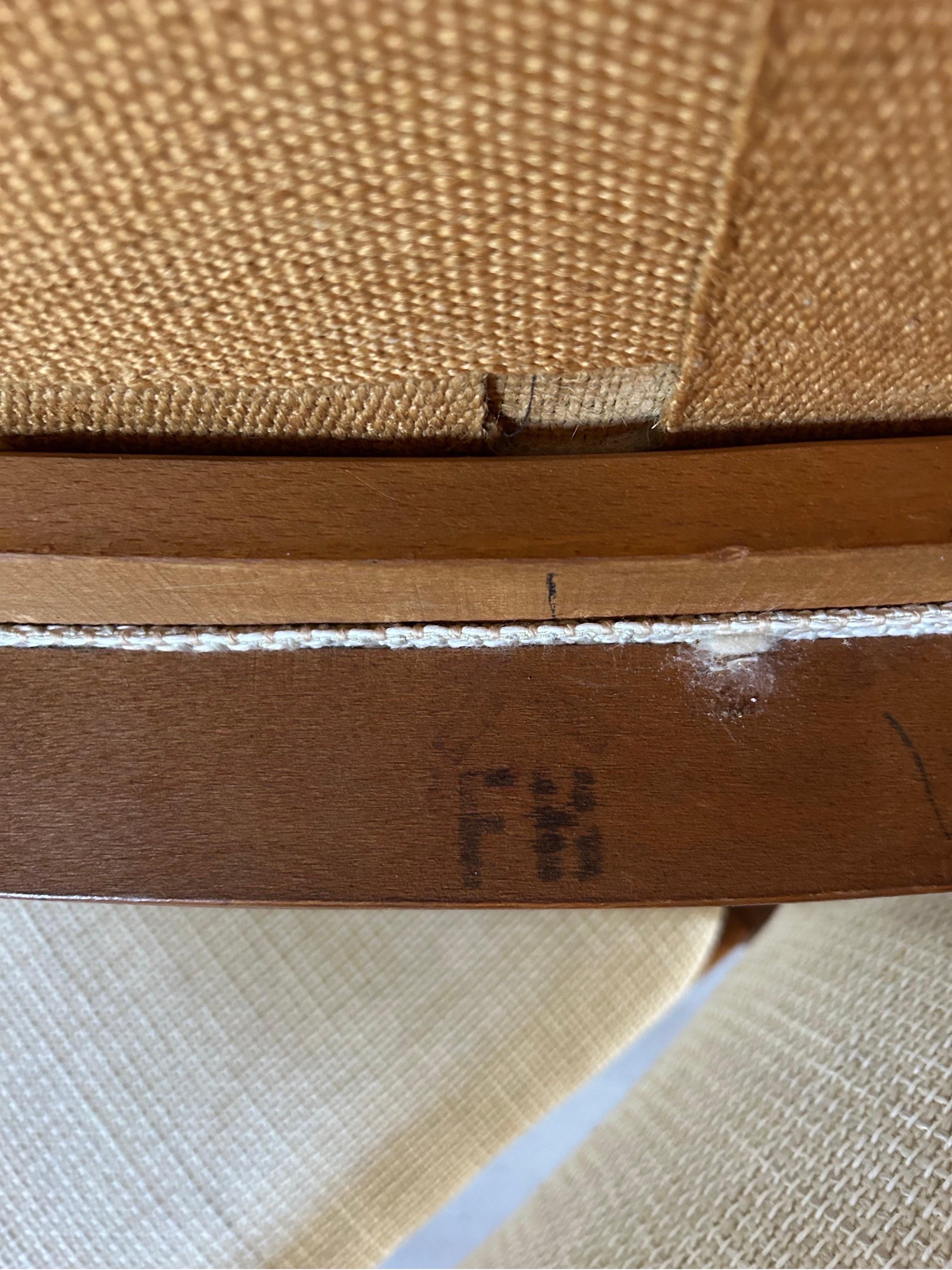 Paire de fauteuils Arts and Craft par Thorvald Jørgensen pour Fritz Hansen 1910's en vente 4