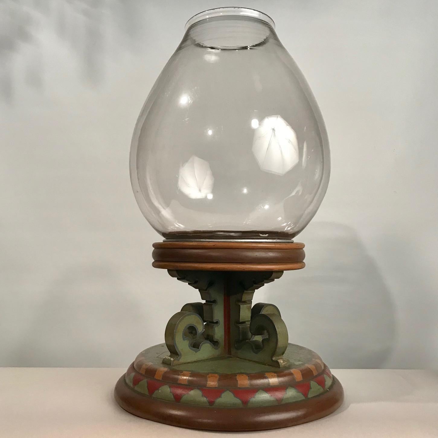 Arts and Crafts Pair of Arts & Crafts Hurricane Lamps