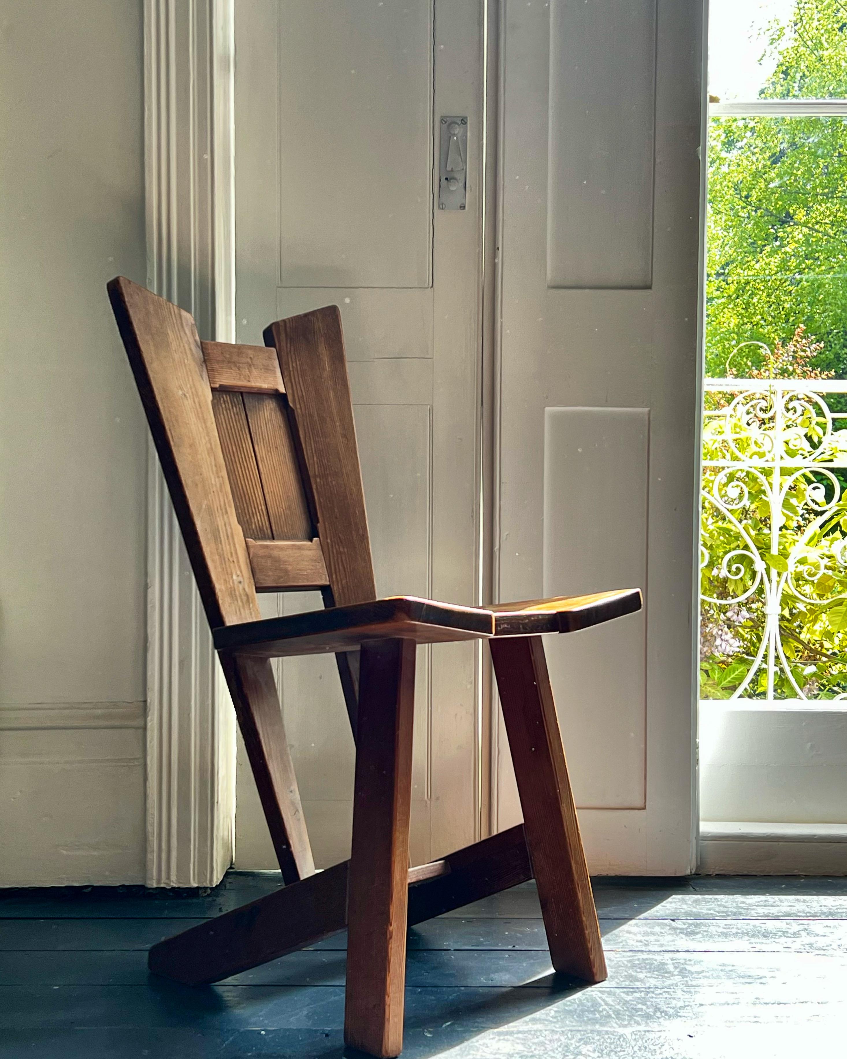 Paire de chaises d'appoint Arts & Crafts, début du 20ème siècle européen Bon état - En vente à London, GB