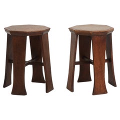 Pair of Arts & Crafts Side Tables