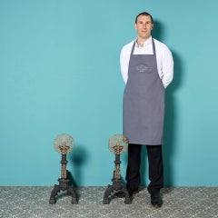 Pair of Arts & Crafts Style Andirons in the Style of Ernest Gimson