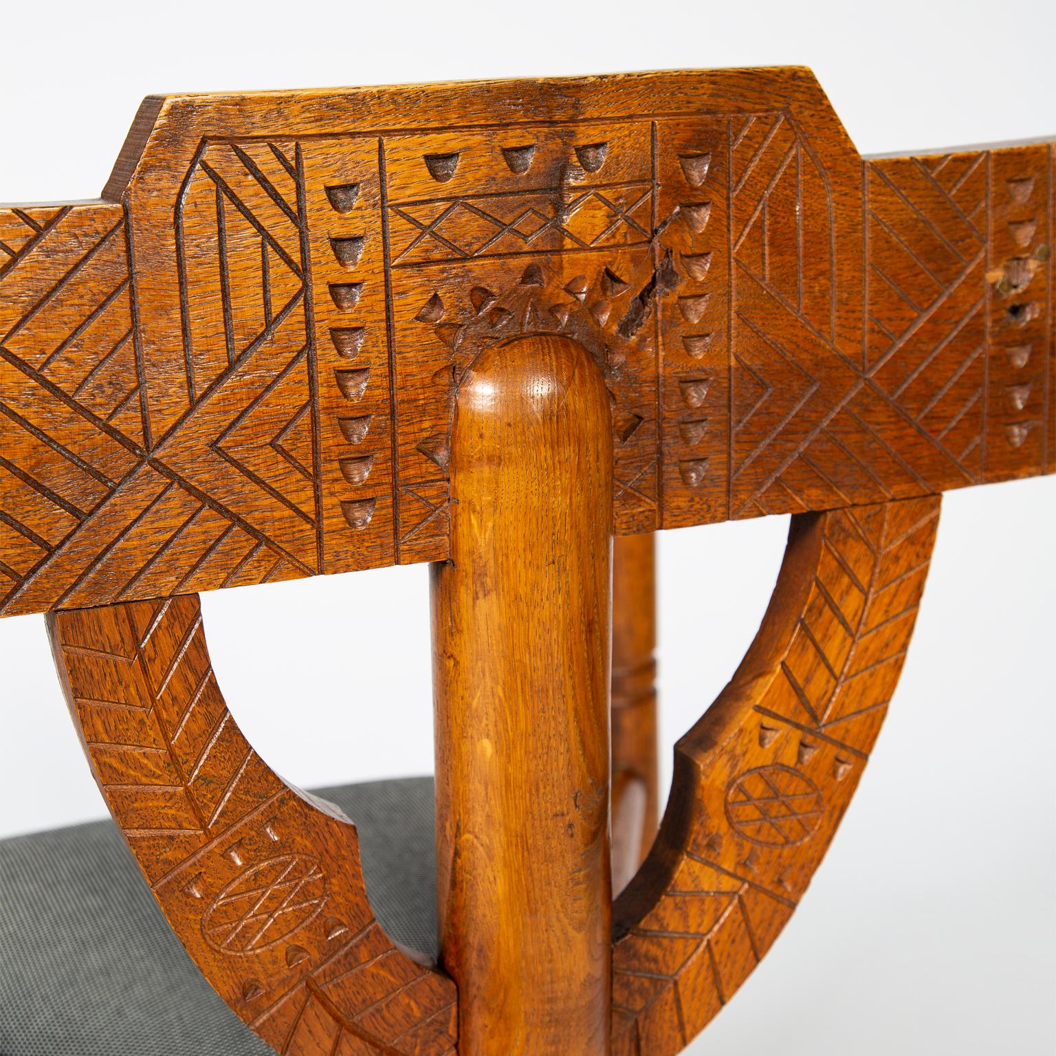 Arts and Crafts Pair of Arts & Crafts 'Warwick' Chairs For Sale