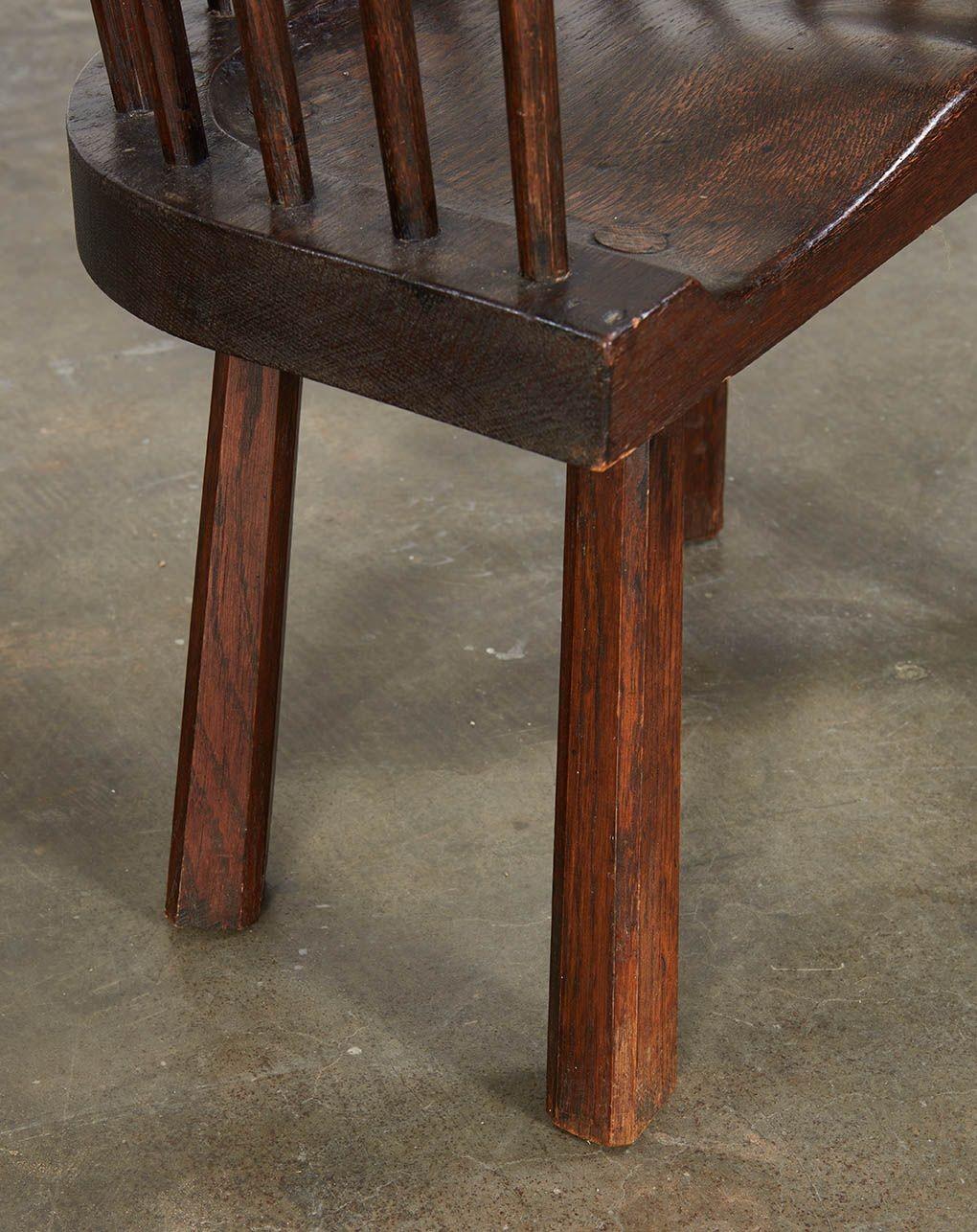 Paire de fauteuils Windsor Arts & Crafts en vente 8