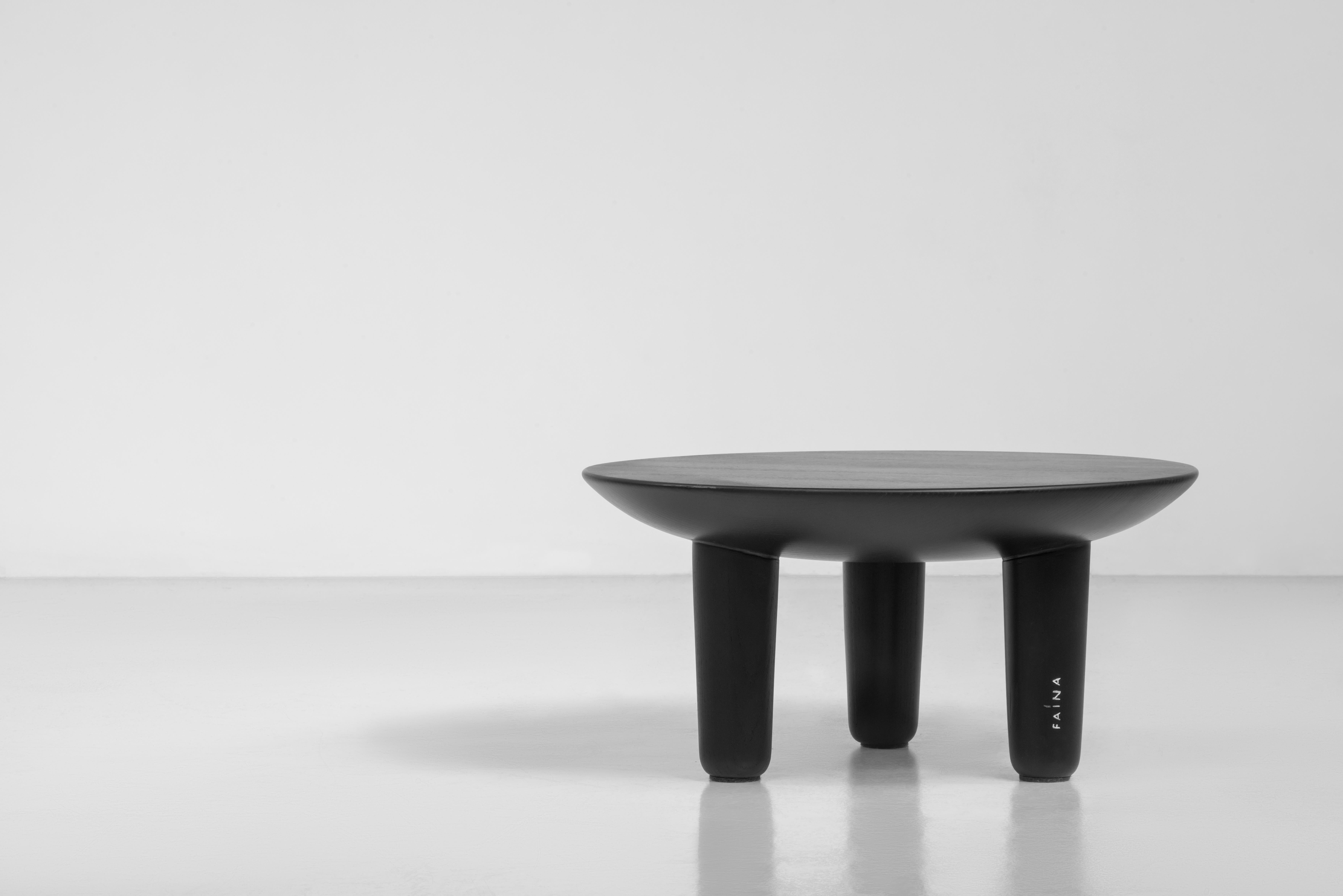 Pair of Ash Contemporary Coffee Tables by FAINA In New Condition In Geneve, CH