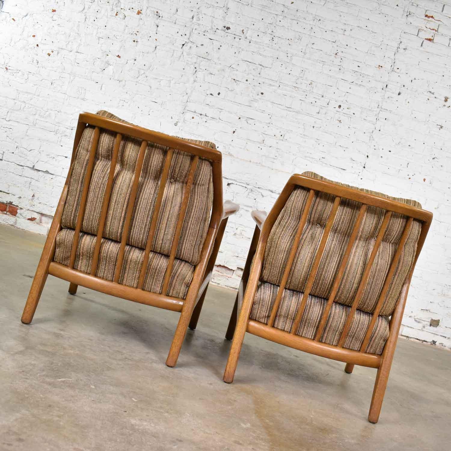 Pair of Ash Group Spindle Back Chairs by Jack Van der Molen for Jamestown Lounge 2